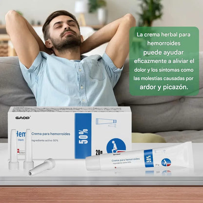 Gel natural contra la hemorroides