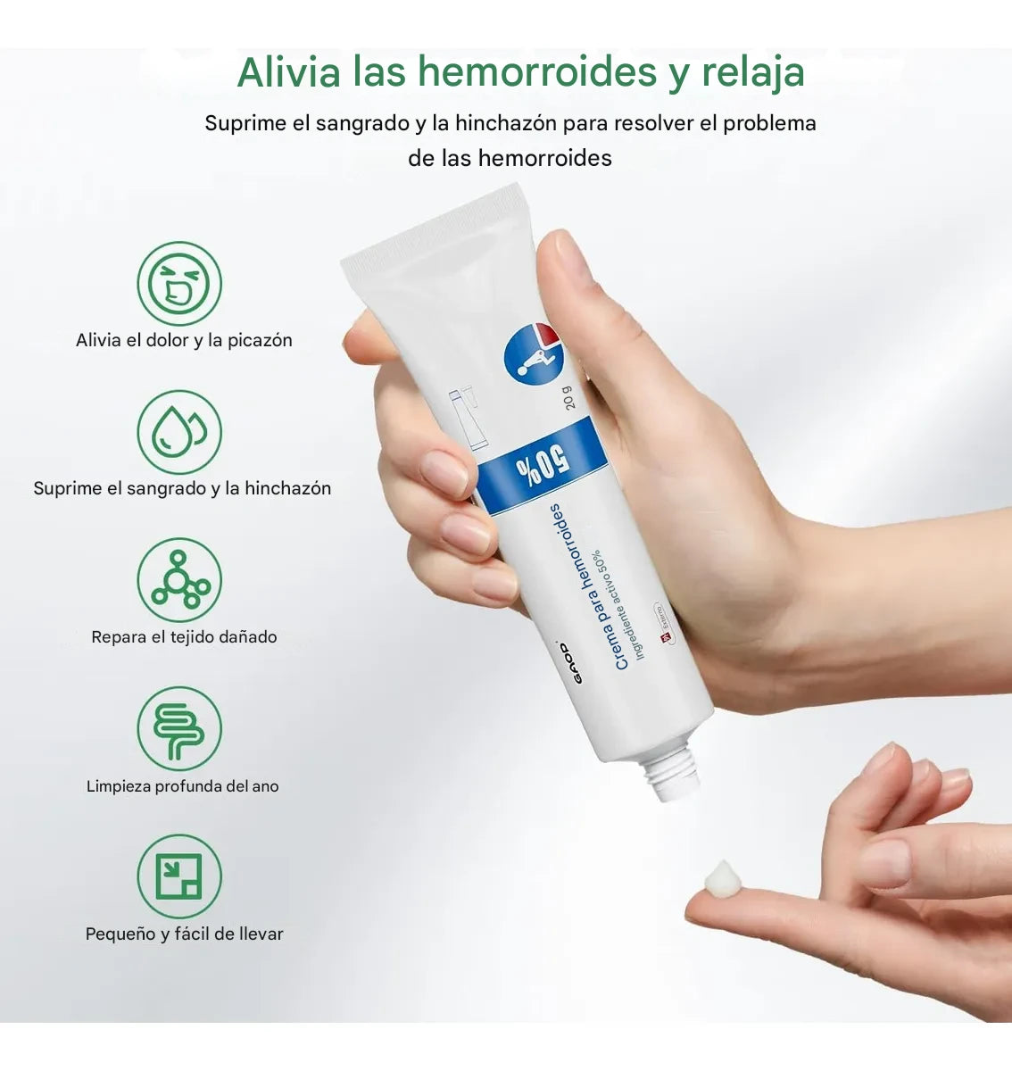 Gel natural contra la hemorroides