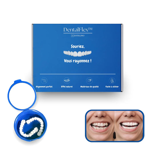 DentalFlex™ | Juego de carillas modulares (superior e inferior) Incluye caja premium y estuche!