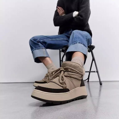 Botines con cordones de malla cálida resistentes al agua F-MODE