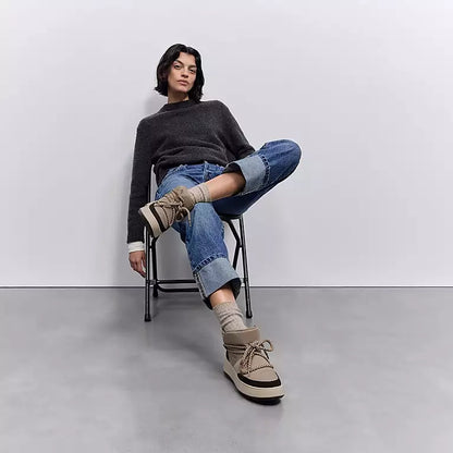 Botines con cordones de malla cálida resistentes al agua F-MODE