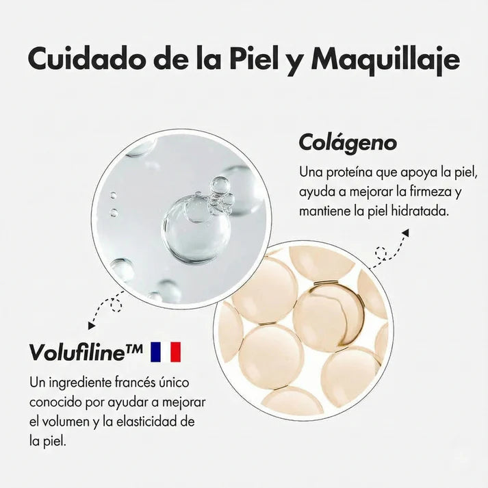 SoftGlow™ – Barra de Crema Blanca Multifunción Con Brocha Difuminadora