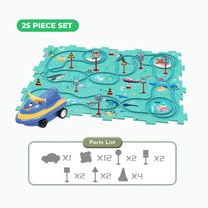 🚗🎅PUZZLE RACER (SET X 25 PCS + GRATIS 1 CARRITO🚗🔥)