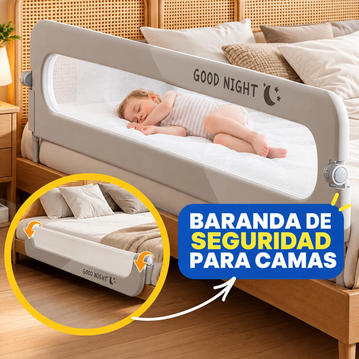 Baranda De Seguridad Para Cama De Bebé