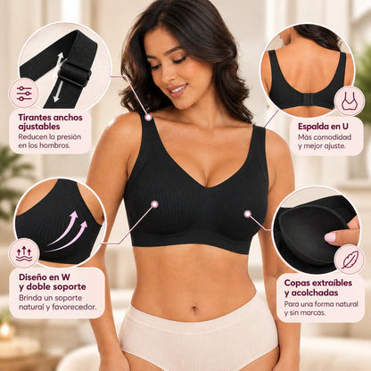 COMFY® - Sujetador Sin Aros Ajustable De Cuatro Filas