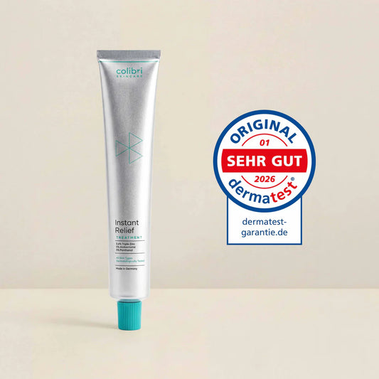 Tratamiento de alivio instantáneo protege la piel irritada y refuerza la barrera cutánea