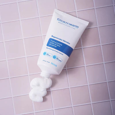 Crema regeneradora dérmica antiestrías