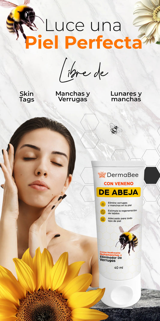 DermaBee Con Veneno De Abeja Elimina Manchas En La Piel