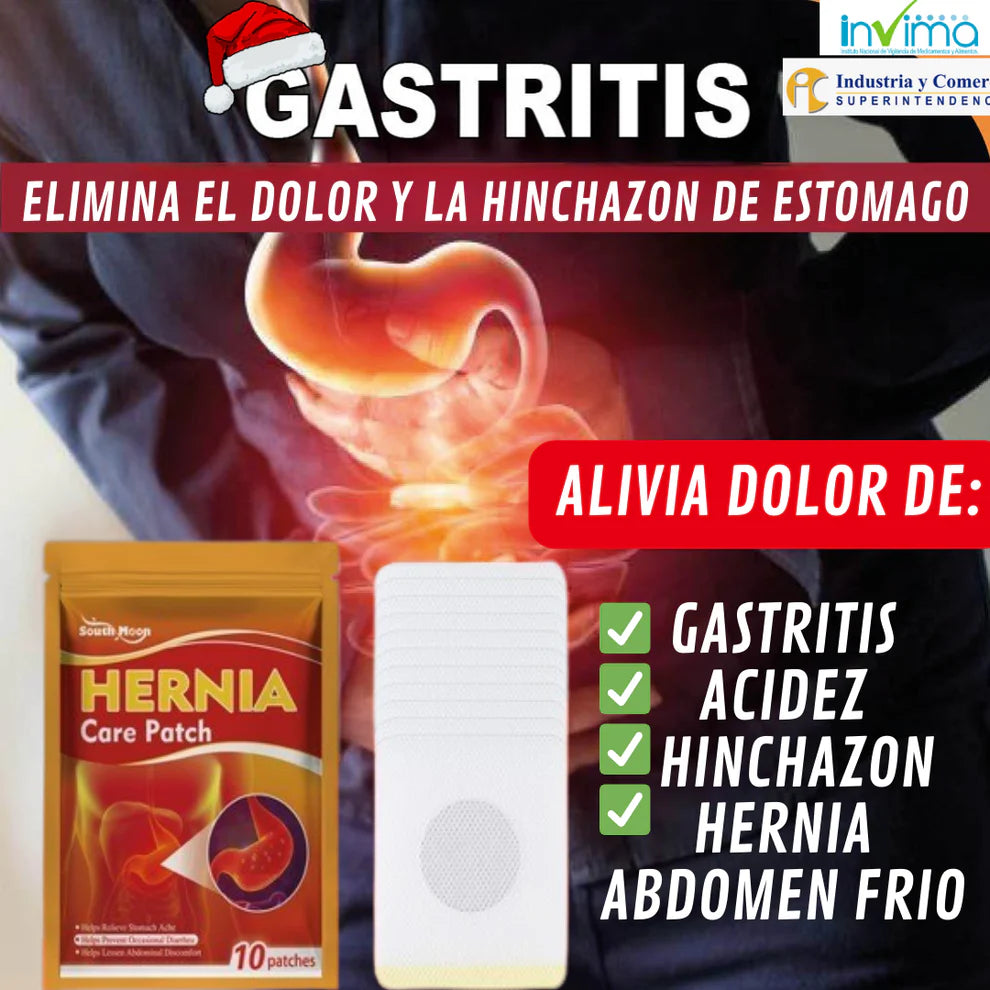HerniPatch®🌿¡Alivio natural de Dolor de estomago!