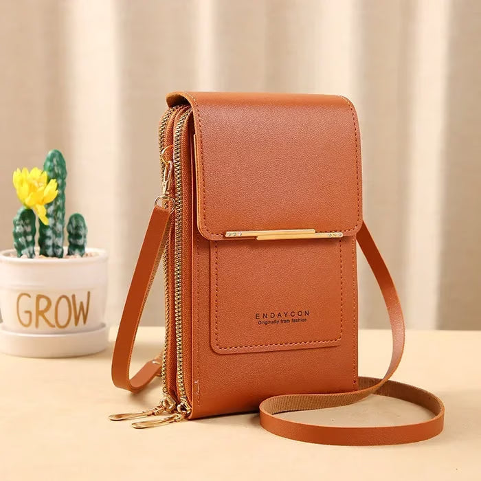 Bolso Ergonomico De Cuero Endaycon