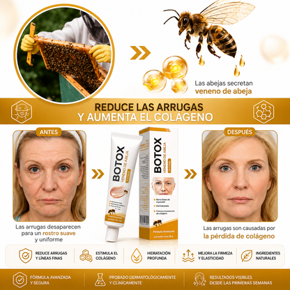 Furzero™ con Botox🧴 y veneno de abeja🍯 crema eliminadora de arrugas