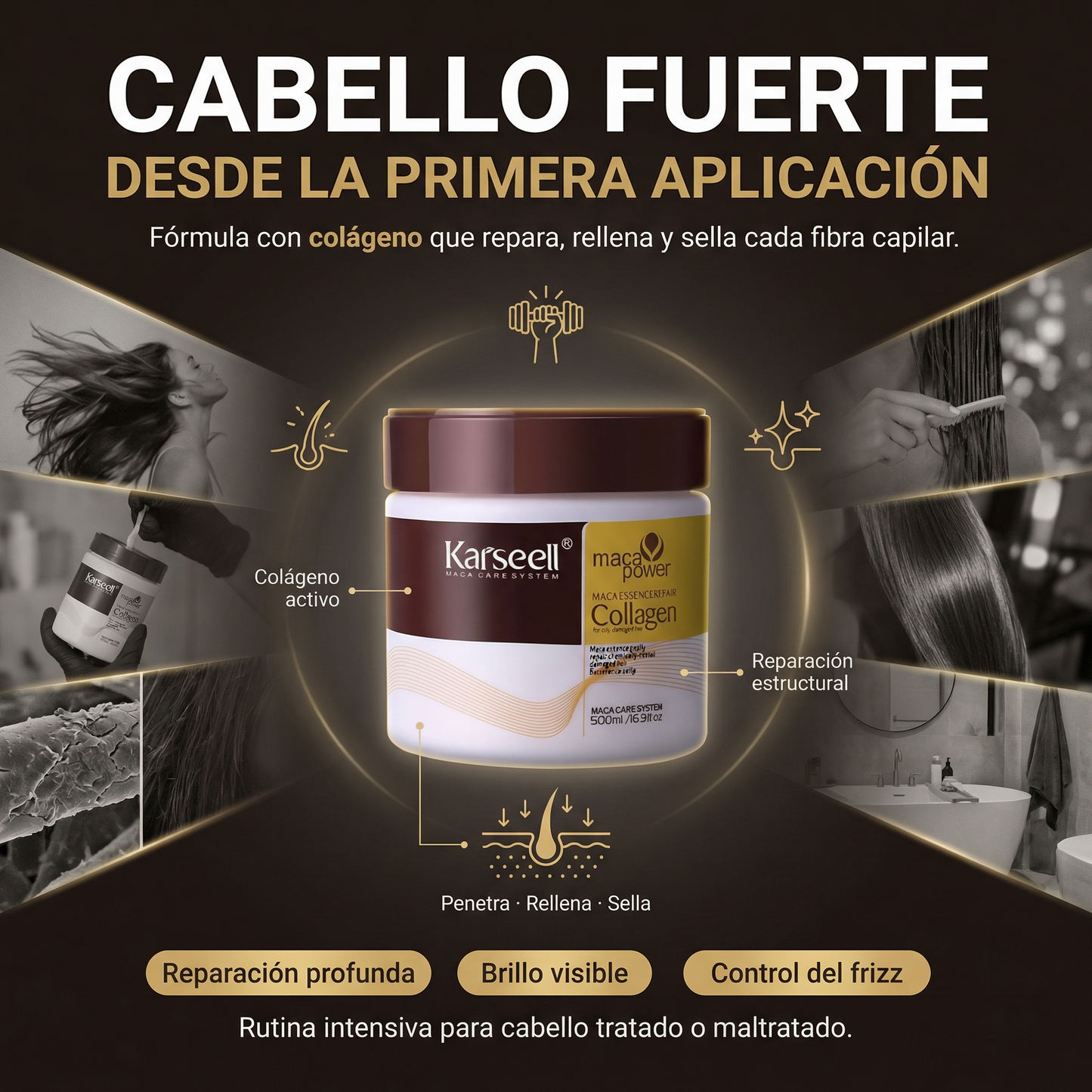 ✨💁‍♀️Paga 1 Lleva 2 Máscara de Colágeno Karseell Original 🌿💧