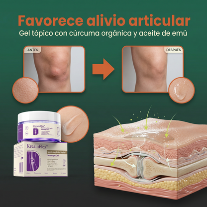 KreainFlex® – Gel Articular de Alivio Inmediato