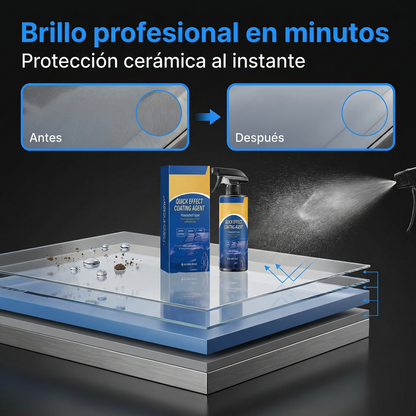 Spray🧴 de recubrimiento de coche🚗 para BRILLO✨ y RAYONES🛡️