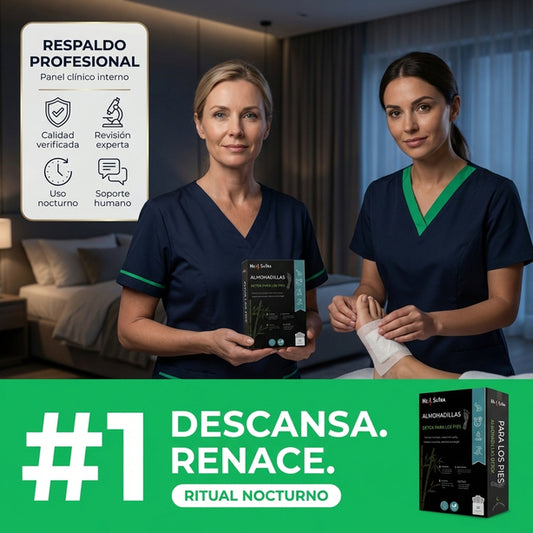 Almohadas Detox Para Pies Tratamiento Mensual (30 unds)