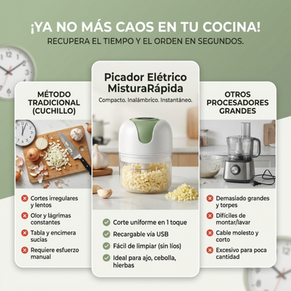 Picador Elétrico MisturaRápida