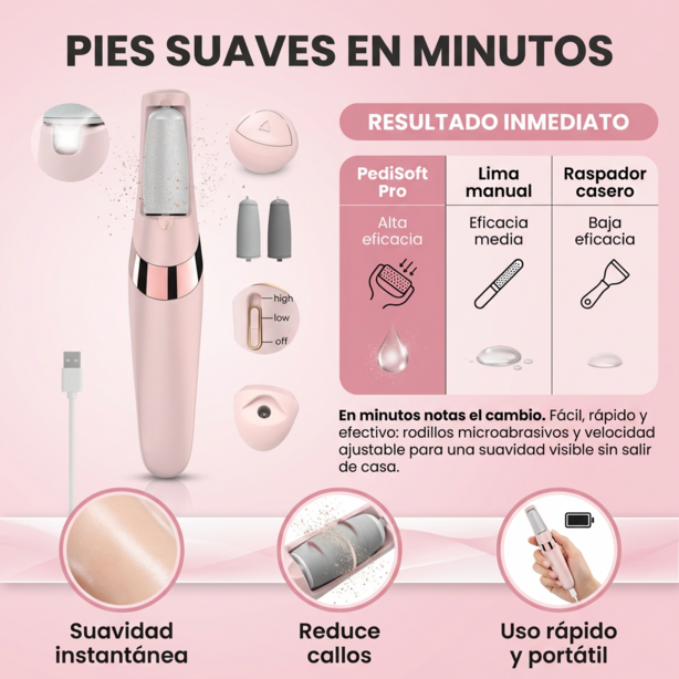 (mega promo 2x1🎁🔥) PediSoft - Suavidad visible en minutos Kit Completo