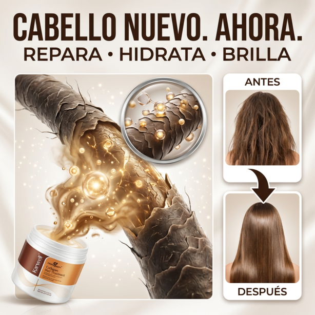 Máscara de Colágeno Karseell Original 500ml 🌿💧