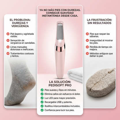 (mega promo 2x1🎁🔥) PediSoft - Suavidad visible en minutos Kit Completo