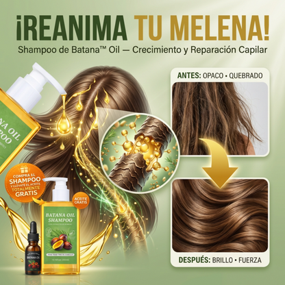 Shampoo de Batana™ Oil - Crecimiento y Reparación Capilar