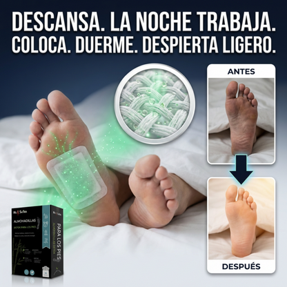 Almohadas Detox Para Pies Tratamiento Mensual (30 unds)