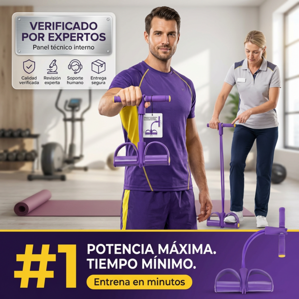Último dispositivo de resistencia de pedal de 8 tubos de 2026: dispositivo de resistencia de pedal desmontable y ajustable