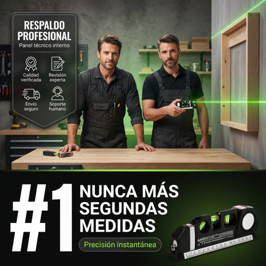 Laser Flex Pro® nivel flexometro laser 4 en 1 2X1