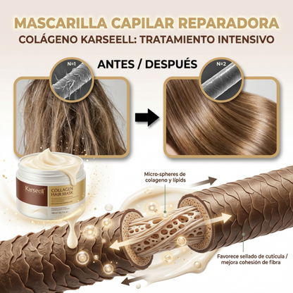 Máscara de Colágeno Karseell Original 500ml 🌿💧