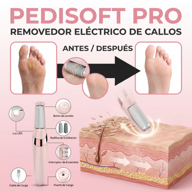 (mega promo 2x1🎁🔥) PediSoft - Suavidad visible en minutos Kit Completo