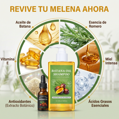 Shampoo de Batana™ Oil - Crecimiento y Reparación Capilar