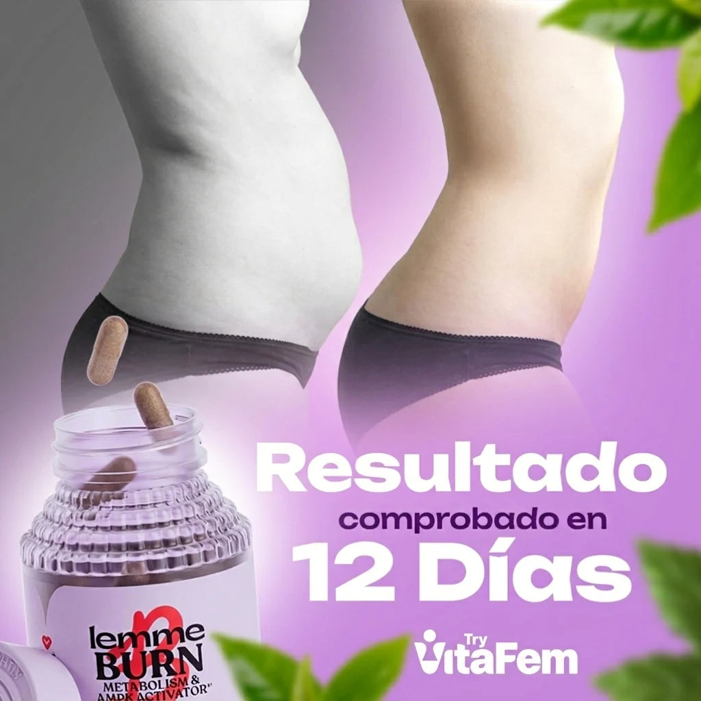 Lemme Burn🔥👩‍⚕️ reactiva tu AMPK (60 capsulas)
