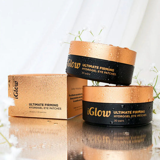 Parches reafirmantes para ojos iGlow Ultimate - Mascarilla para ojos