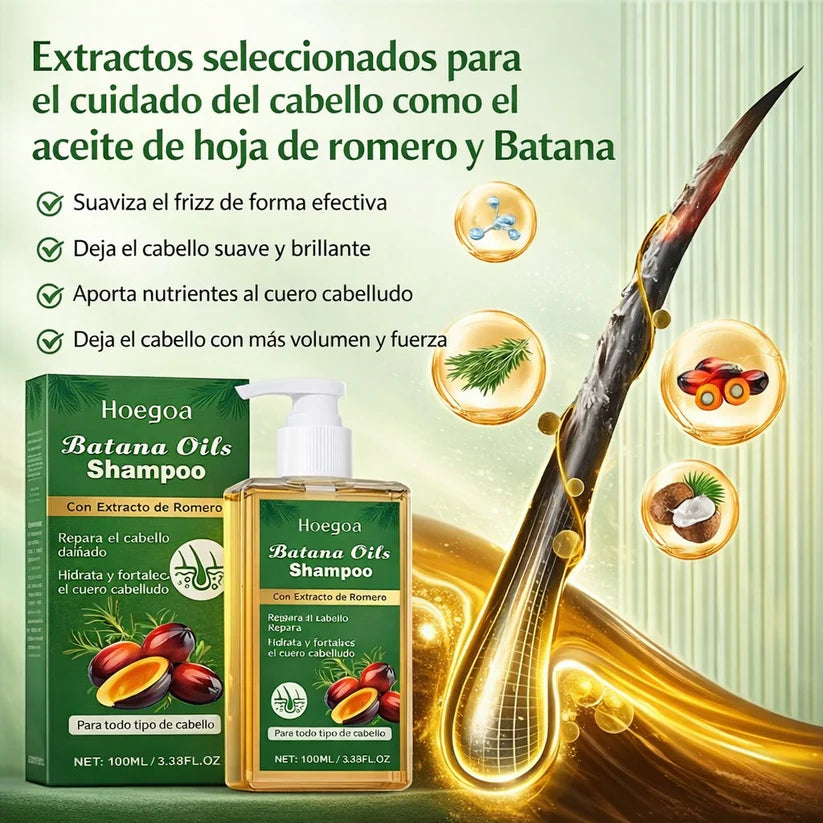 Shampoo de Batana™ Oil - Crecimiento y Reparación Capilar