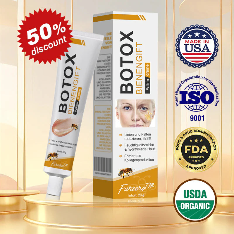Furzero™ con Botox🧴 y veneno de abeja🍯 crema eliminadora de arrugas