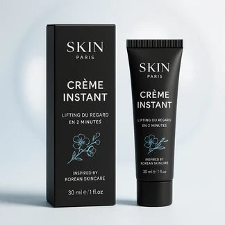 Crema instantánea para ojeras y arrugas.
