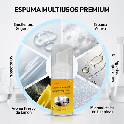 Paga 1 Lleve 2 Limpiador de espuma multiusos🧽🫧 (120 ml)