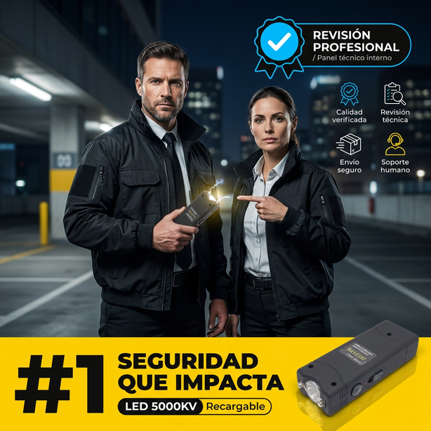 Taser Electroshock Con Linterna