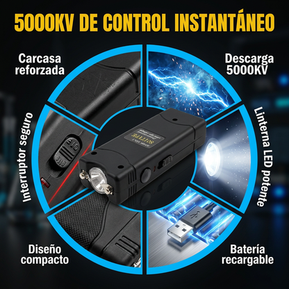 Taser Electroshock Con Linterna