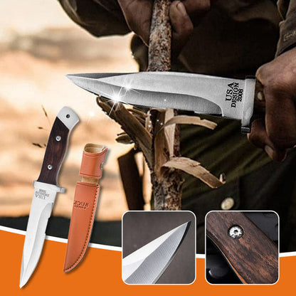 🥷🗡️ProKnife🗡️🥷Cuchillo multiusos con funda para aventuras en el hogar