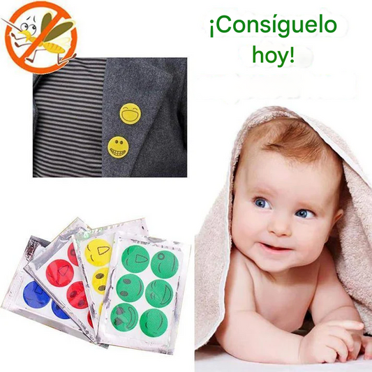 Parches repelentes de mosquitos: fórmula natural para niños y adultos