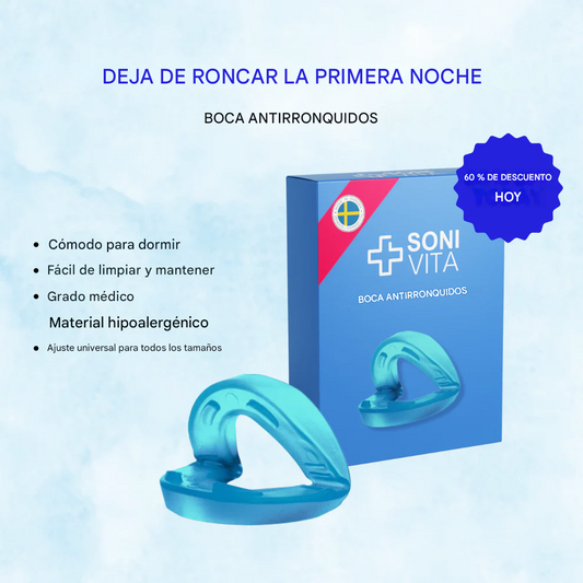 SoniVita - Boquilla antironquidos, tamaño universal