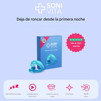 SoniVita - Boquilla antironquidos, tamaño universal