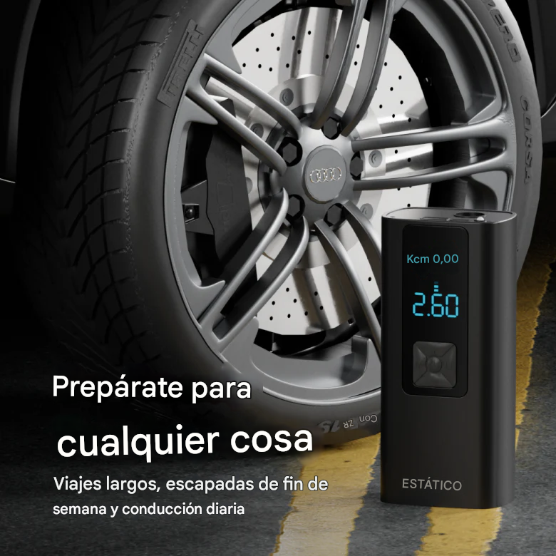 Compresor Portatil Para Neumático