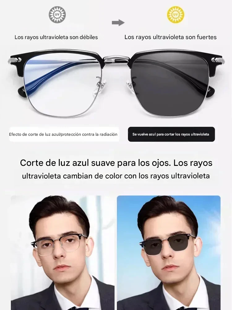 Gafas👓 para presbicia👁‍🗨 con zoom automático y antiluz azul