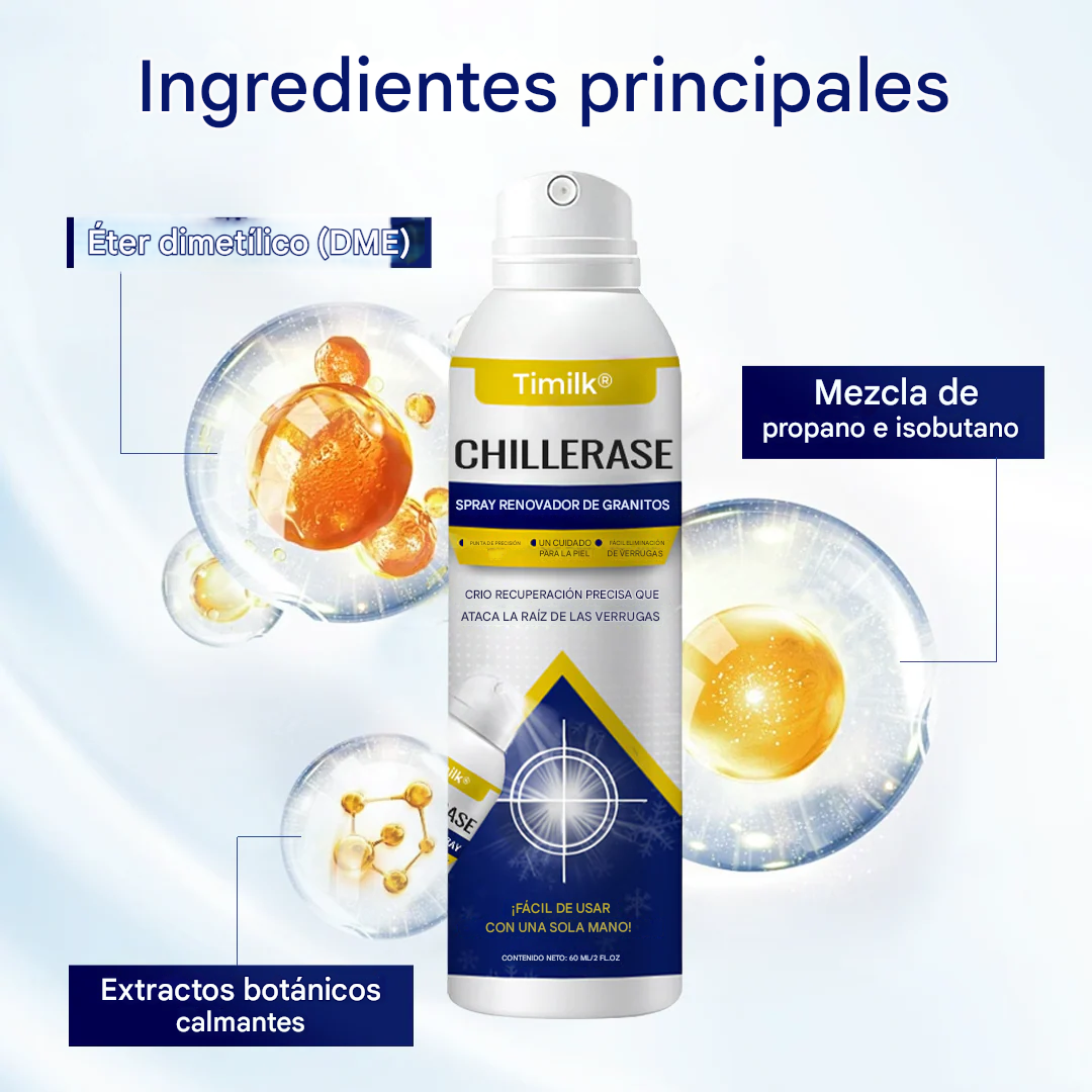 👩‍⚕️Spray removedor de imperfecciones✨ Timilk® ChillErase