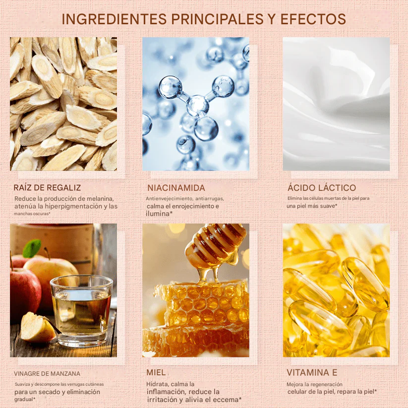 Gel exfoliante purificante Fivfivgo® para acantosis nigricans, exfoliación, manchas oscuras, verrugas y eccema.