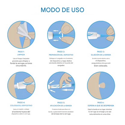 Lápiz Bikenda® para la eliminación indolora de verrugas cutáneas en casa