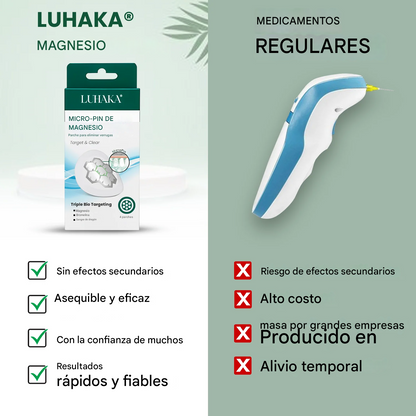 Parches de magnesio Luhaka® elimina verrugas✨ (6 unidades reutilizables)👩‍⚕️