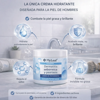 Crema para el tratamiento de la dermatitis seborreica y la psoriasis
