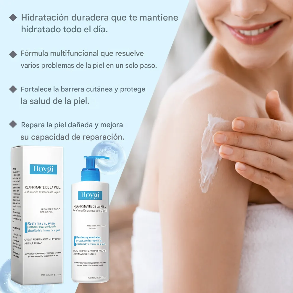 Sérum reafirmante Hoygi: Ilumina, refina y reafirma la piel
